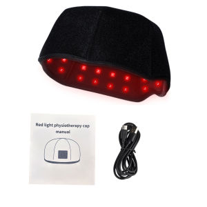 300Pcs Beams Hair Growth Cap 650nm 850nm Red Light Near Infrared 100pcs LED Light Hat Anti Hair Loss Relax Scalp Massager Device