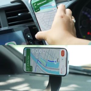 KIIP MCH06 Magnetic Car Mount Phone Stand Holder HP Dashboard Mobil Foldable Flexible Magnet Magsafe