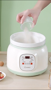 Ceramic Electric Stew Pot for Porridge Home Use  Fully Automatic  Health Soup Cooker  Sand Pot for Baby Food Electric Stewing Pot