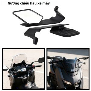 Gương Chiếu Hậu Chỉnh Được Kiểu Stealth Dành Cho Xe Máy MT-09 SP 2018-2025 Gương Chiếu Hậu Bên Cánh Cố Định Xoay Được Cho Tầm Nhìn Tốt Hơn