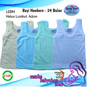 Singlet bayi SNI (3 pics )Singlet bayi baby ken halus adem