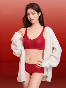 Secret World | Red Lifting Bra Set