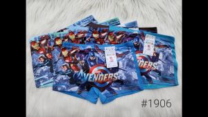 1 LUSIN | Celana Dalam BOXER anak Laki laki Motif AVENGER / CD Dalaman anak COWOK IMPORT Super LEBUT dan Nyaman