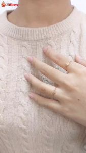 Cincin Emas Mas Asli Jafna J5 Ismoyo