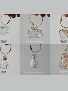QIWEILANG | Transparent Handmade Pet Hair Pendant