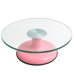 Walfos | Anti-slip Rotating Icing Glass Turntable for Baking