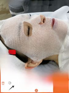 Gauze Face Mask Beauty Salon Skin Management Soft Film Facial Makeup Products Apply a Facial Mask Beauty Tools