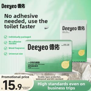Deeyeo | Bọc Nắp Toilet Chống Thấm Che Kín Toàn Bộ