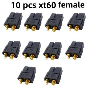 5 Pairs 10 Pcs XT60 Black Male Female Bullet Connectors XT30 XT90 Plug for RC Lipo Battery Drone Airplane Accessories Wholesale