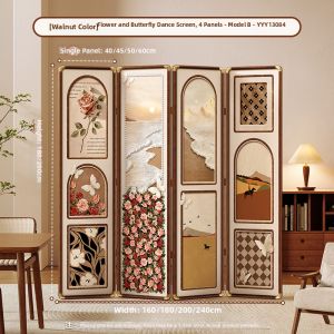 MR ART | Folding Movable Screen Partition with Song Dynasty Aesthetic Design