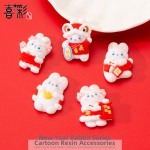 XICAI | New Year Bunny Series DIY Resin Accessories