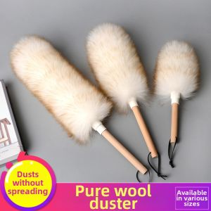 Besee | Dust Removal Pure Wool Duster with Static Charged Dense and Thick