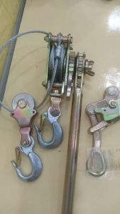 Pa lăng cáp lắc tay KONDO và con cóc cáp 1 tấn hàng chính hãng đảm bảo độ bền - Mai Huy - Msp 3138