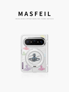 MASFEIL | Fashion Phone Case With Magnetic Stand Shockproof Transparent