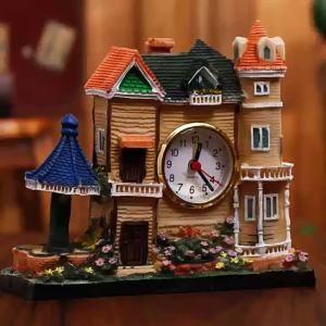 FENGHONGTAO | Creative Resin European Style Alarm Clock
