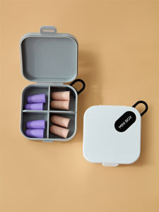 Port of Nature Multi-functional Mini Earplug Storage Box New Release Fashionable Large Capacity Detachable Jewelry Box