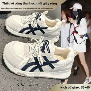 Giày Nữ Mùa Hè Thoáng Khí Đế Rộng