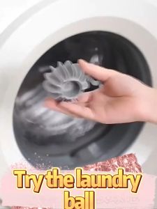 3/5/10ชิ้น - ลูกบอลซักผ้าซิลิโคนมหัศจรรย์แบบใช้ซ้ำได้ - น้ำยาขจัดขนเสื้อผ้า - ตัวดักจับเครื่องซักผ้าเพื่อขจัดคราบ - ลูกบอลซักผ้าป้องกันการม้วน - เครื่องมือทำความสะอาดบ้าน