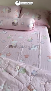 Bộ Ga Giường Tencel Silk Mẫu Hoa Văn Mã H82 Nhiều Kích Thước Chính Hãng