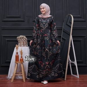 Gamis Batik Murah Dres Batik Bumil Busui Tali Samping Sriwedari