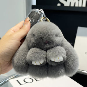 Childrens Birthday Gift Bunny Plush Toy Bag Pendant