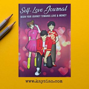 Kaysiao self love journal created by 2 coaches Coach Aileen Santos and Coach Michelle Brendy this journal aims to help more people manifest right love and abundance