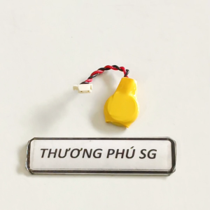 Pin Cmos 1220 3V (CR1220 3V) Pin 2 dây 3 lổ / Đầu cắm: 4.8mm x 1.2mm