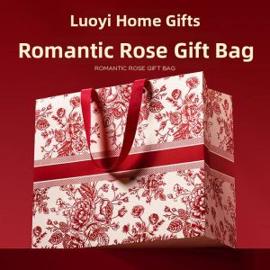 LORiCA | Red Hand-carry Gift Bags Large