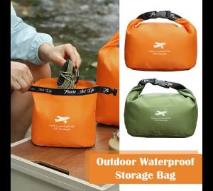 Waterproof Dry Bag Roll-Top Oxford Cloth Pouch Portable Lightweight Storage Bag For Kayaking Beach Rafting Outdoor Travel Gear