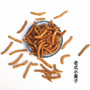 Traditional Snacks Authentic Old Fashioned Fried Pastries Crispy Golden Fruit Sticks Nostalgic Treats from Jiangsu Province