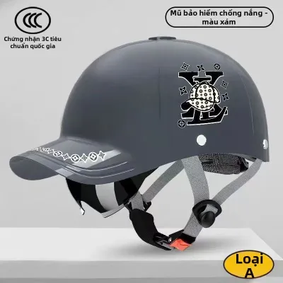 Mũ Bảo Hiểm Chống Tia UV cho Xe Máy