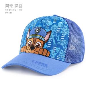 Paw Patrol | Genuine PAW Patrol Childrens Baseball Hats Cotton Cute Caps Headgear Chase Skye Print Party Kids Summer Hat Children Gift