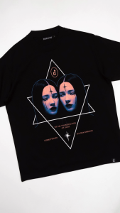 DGRAVE CREATIONS PARADOXX BLACK T-SHIRT