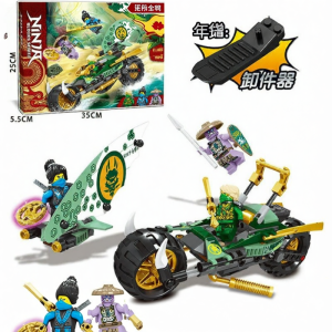 LELE BROTHER | Lloyd Jungle Fighter Buildable Educational Toy Set