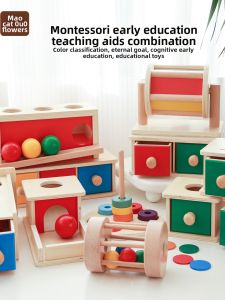 Montessori Wooden Learning Set Educational Intellectual Toys