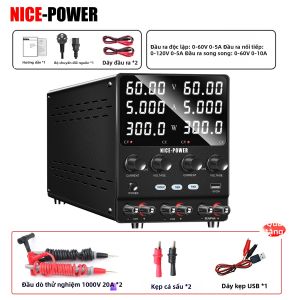 KUAIQU | Nguồn Cấp Điện Kép NICE POWER SPS3010-2KD 30V 10A Nguồn Điện Chuyển Mạch Biến Đổi Với Hỗ Trợ Đầu Ra USB Khả Năng Nối Tiếp Và Song Song