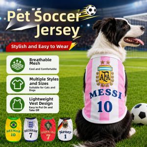 Hadassah |Summer Breathable Pet Football Jersey