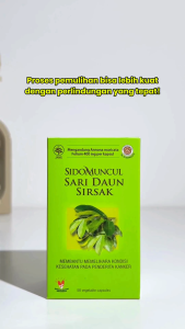 Sido Muncul Natural Sari Daun Sirsak Strip 12 Kapsul - Menyerang Sel Kanker