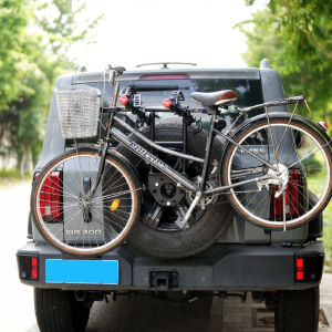 ZENTORACK | Spare Tire Style Bicycle Rear Rack for Car