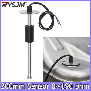 RYSJM | 1pc 200mm Sensor 0~190 ohm Water Fuel Level Gauge Sensor Marine Boat Yacht Car Oil Liquid Tank Fuel Sender Unit