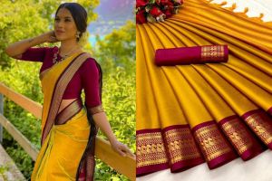 (READYSTOCK) NEW LAUNCHING SOUTH DESIGNER AURA SAREE/ (ETA:- 5DAYS)