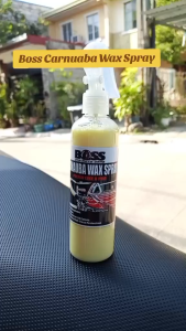 HIGHLY RECOMMENDED Boss Carnauba Wax Spray Giving Your Vehicle A Radiant Glow That Truly Stands Out