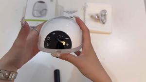 doudou Wearable Electric Breast Pump Hands-Free 4 Modes 12 Gears Safe BPA Free Material Portable