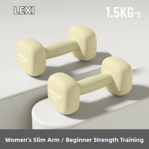 LEXI | Ladies Home Solid Cast Iron Dumbbells
