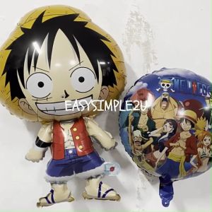 OnePiece Caribbean Ocean Pirate Ship Shark Cow Boy Hat Boot Foil Balloon Kid Party Costume Eye Patches Halloween Decor