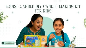 Louise Candle DIY Candle Making Kit for Kids - Fun & Educational Candle Crafting Set for Home or Classroom Activities