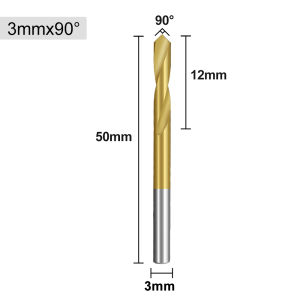 CMCP 1pc NC Spot Drill Carbide Stub Center Bit 90 Degree 3-12mm Chamfer Location Prepare Guide Pilot Hole CNC Machine Tool