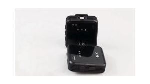 FAST SHIPPING ANYTROX Microphone Wireless Clip On Suara Jernih Vlogging Streaming with 2 Transmitter
