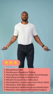 Alat Lompat Tali Hitung Otomatis - Skipping Jump Rope + Counter Penghitung Lompat Tali by TOPSELLER1