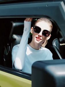 Arm Sleeve UV Protection Sleeves Ice Silk Hand Sock Sunscreen Long Gloves Sun Protection Sleeves 防曬手套 袖套 冰袖